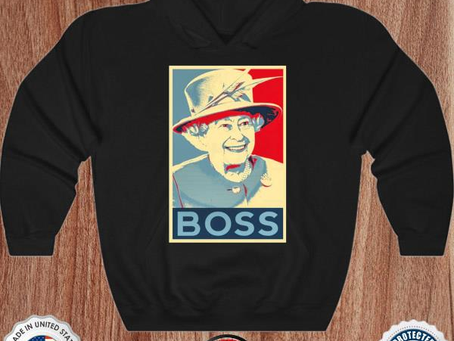 Boss queen elizabeth ii shirt
