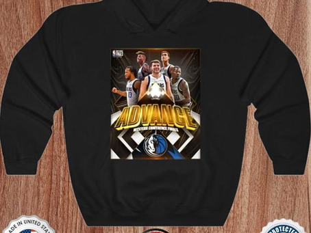 Dallas mavericks win advance to the western conference finals shirt