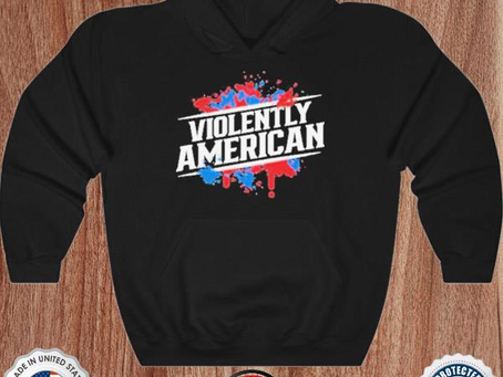 Official The Fat Electrician Violently American Shirts