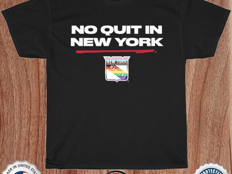 New york rangers no quit in new york pride shirt