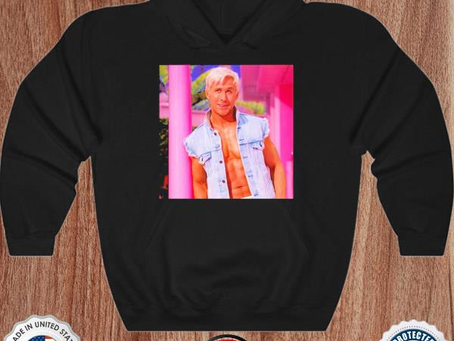 Ryan gosling as ken in greta gerwig barbie film shirt