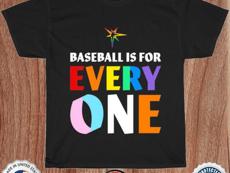 Pride tampa bay rays baseball is for every one shirt