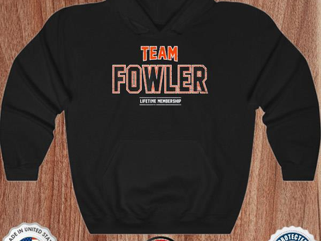Distressed team fowler proud family last name surname shirt