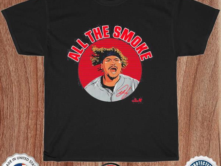 Breakingt Store Bally Sports Cleveland Josh Naylor All The Smoke Shirt