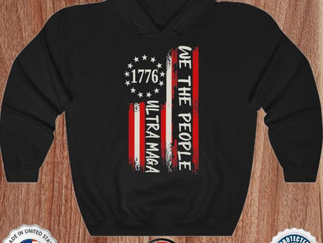 We the people proud ultra maga flag shirt