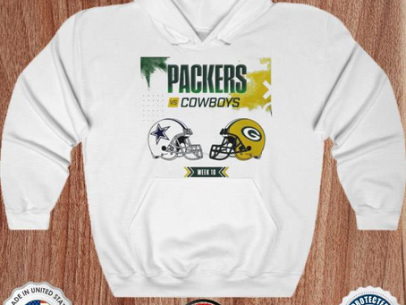 Dallas Cowboys vs green bay packers week 10 nfl shirt