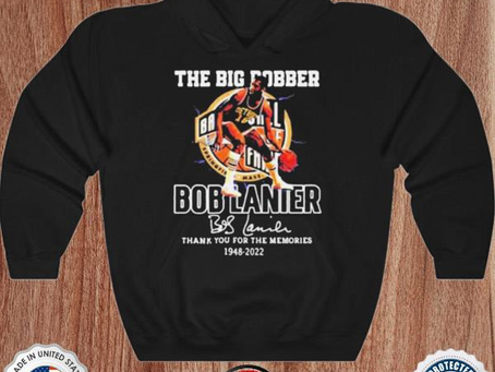 Rip bob lanier 1948 2022 signature shirt