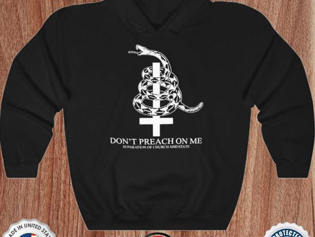 Lauren Boebert Charlie Girl Don’t Preach On Me Separation Of Church And State Shirt