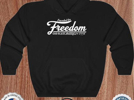Official Freedom God Bless America Shirt