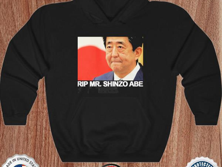 RIP Prime Minister Shinzo Abe T-shirt