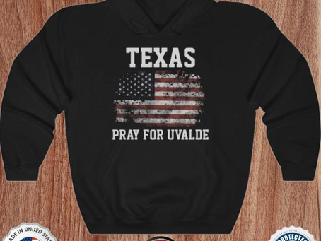Pray for Texas uvalde strong American flag shirt
