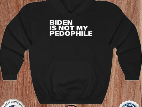 Biden is not my pedophile 2024 shirt