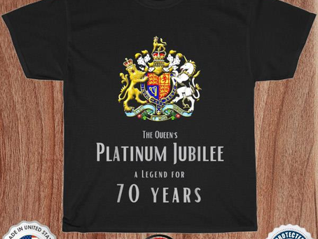 British queen monarchy the queen’s platinum jubilee 2022 shirt