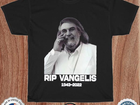 Rip composer vangelis 1943 2022 shirt