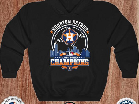 Houston Astros 2022 al west division champions shirt