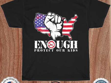 Enough protect our kids stop gun violence protect our kids not guns shirt