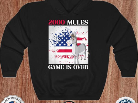2000 mules game is over election shirt