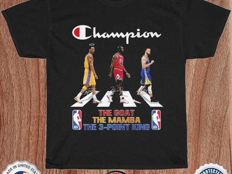 The goat the mamba the 3 point king abbey road champion signatures shirt