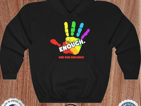 End gun violence enough gun control now shirt
