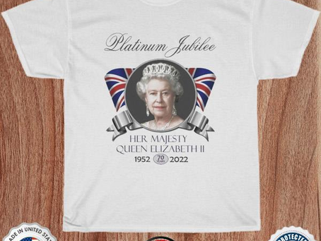 Queen Elizabeth II Platinum Jubilee 70 Years birthday shirt