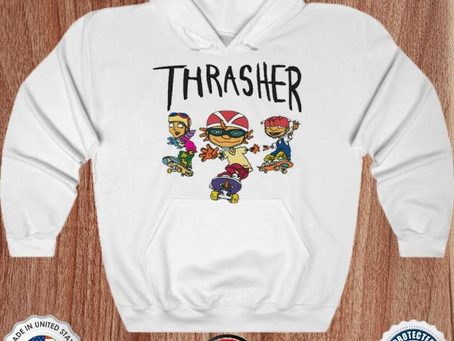 Thrasher Cartoon Skaters Shirt