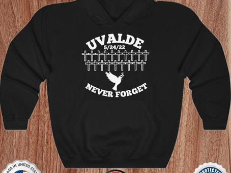 Uvalde 19 crosses never forget anti gun pray for Texas shirt