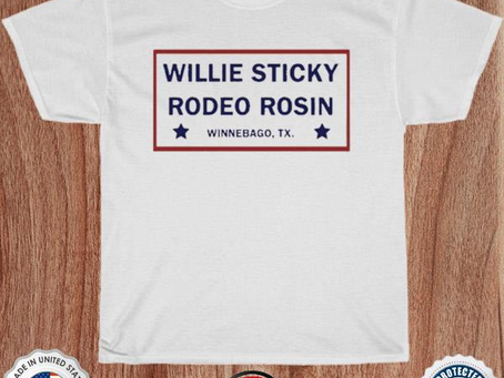 Official Dale Brisby Willie Sticky T-Shirt