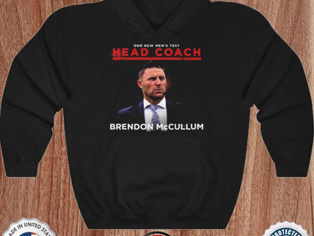 Welcome head coach brendon mccullum england cricket shirt