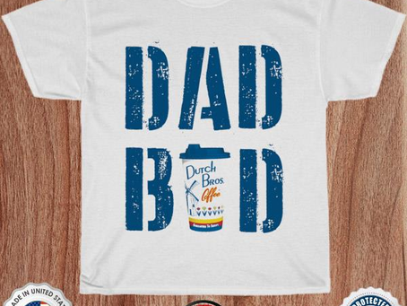 Dad Dutch Bros Coffee shirt
