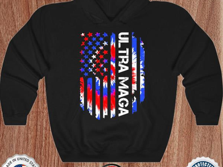 Tie dye American flag we the people ultra maga patriotic shirt