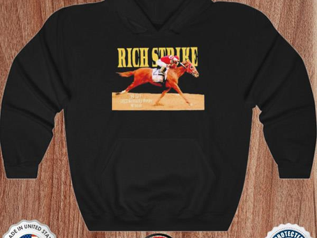 Rich strike 80 to 1 2022 kentucky derby winner shirt