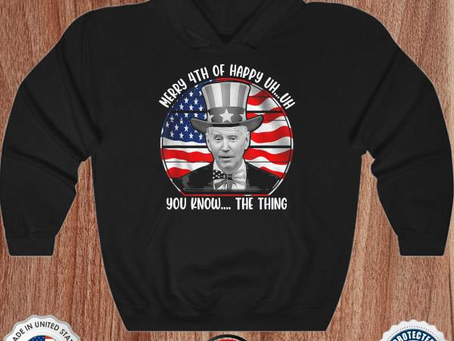 Dazed biden confused merry happy 4th of you know the thing shirt