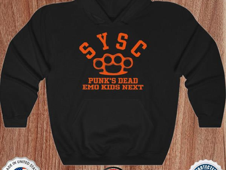 Seeyouspacecowboy sysc punk’s dead emo kids next shirt