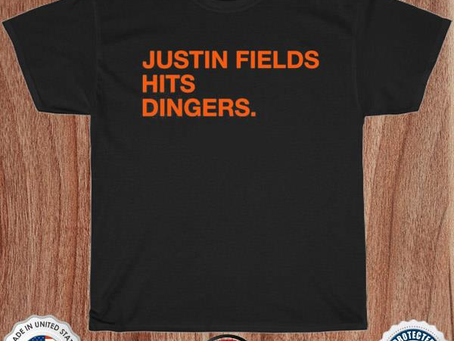 Justin fields hits dingers shirt