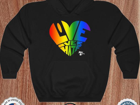 Baonpdx portland thorns fc pride love over hate shirt