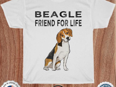 Beagle friend for life dog friendship shirt