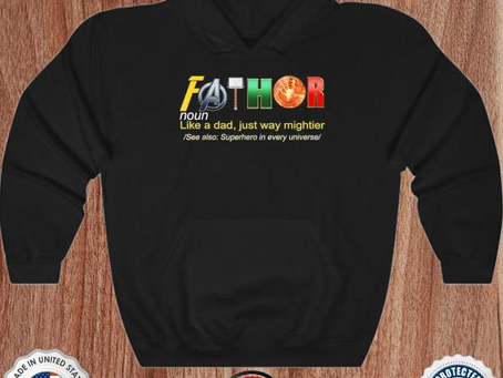 Fathor like dad just hero in every universe father’s day shirt
