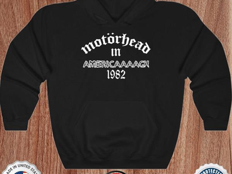 Motorhead in america 1982 shirt