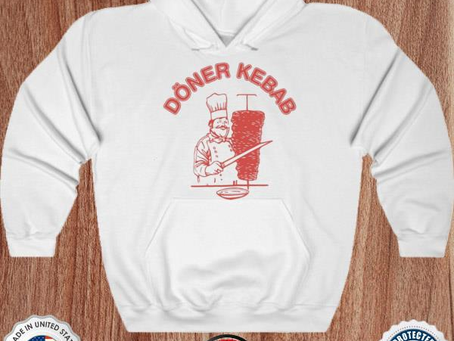 Funny Doner Kebab Logo Shir