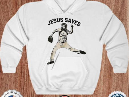 Jizz Johnson Jesus Saves Shirt