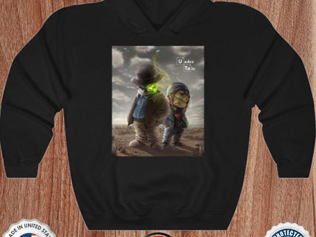 Breaking bad undertale style fan shirt