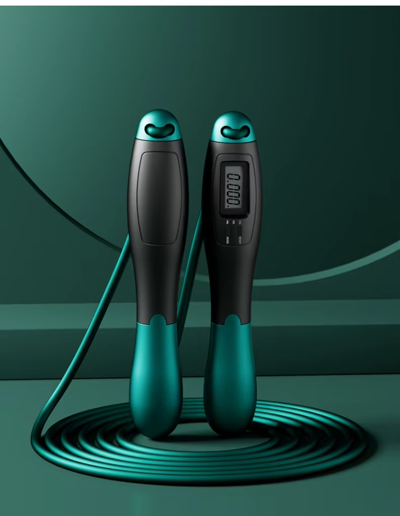 Miniatura: JumpPro Smart™ – Corda Inteligente com Contador Digital Sem Fio