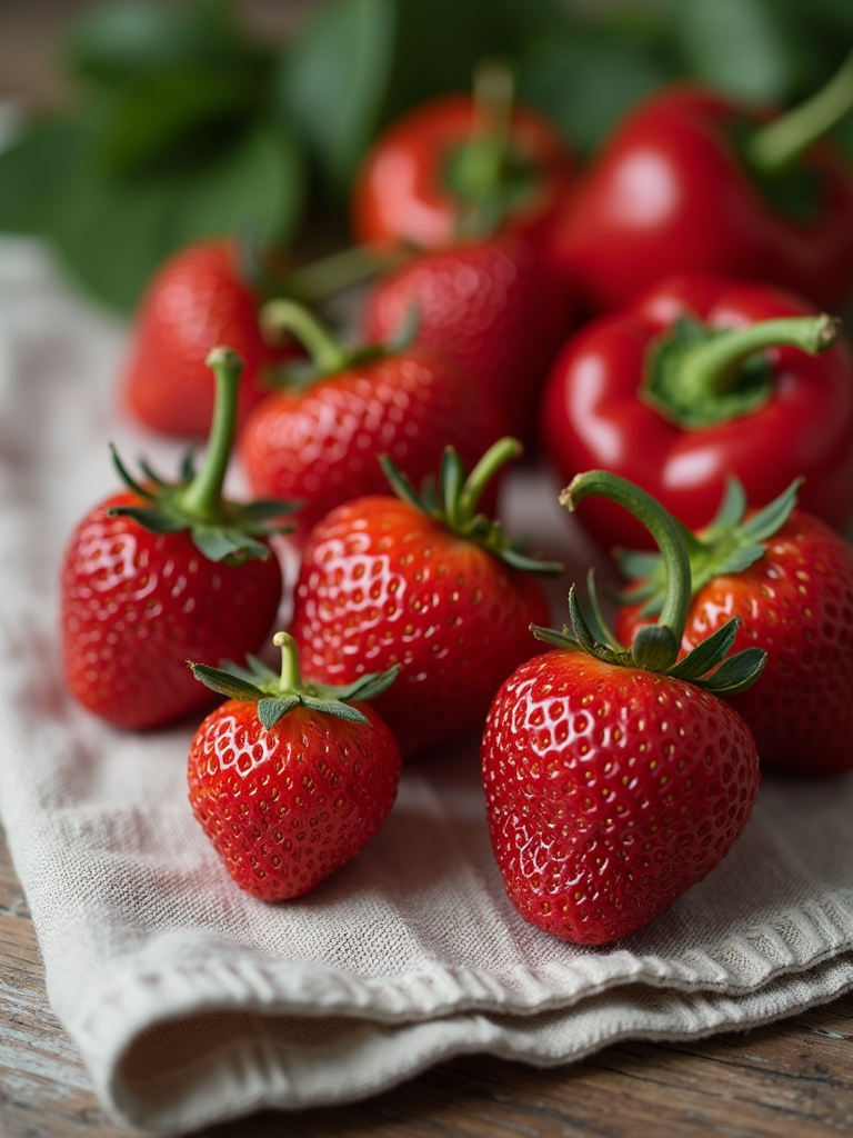 A close-up of sun-ripened local berries and fresh farm ingredients used in Twisted Canning recipes.
