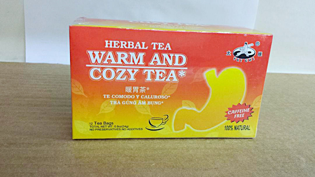 Tai Chi Warm & Cozy Tea 12 bags 18 boxes Free Shipping