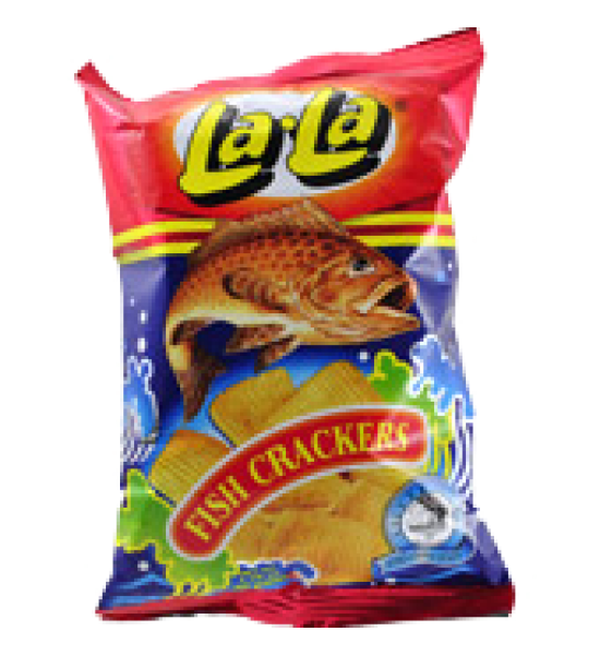 La-La Fish Crackers 100gm 3 pkg Free Shipping