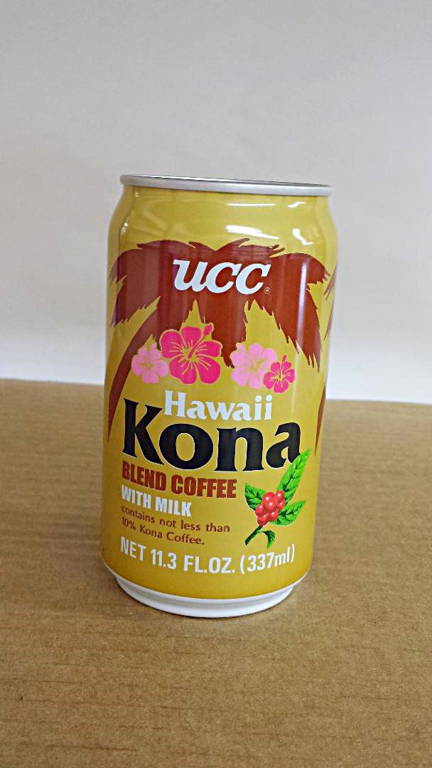 UCC Kona Blend Coffee with Milk 337ml Free Shipping