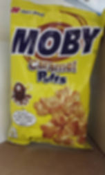 Moby Caramel Puffs 90gm 6pkg Free Shipping