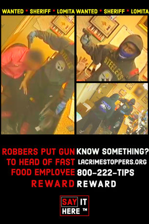 "DO YOU HAVE INFORMATION ABOUT THIS ROBBERY? DO THE RIGHT THING AND SAY IT HERE(tm)!"