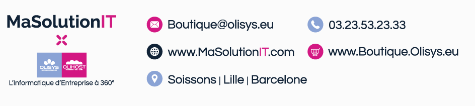 MaSolutionIT avec Olisys & olihost - L'informatique des Entreprises et professionnels - Hauts-de-France