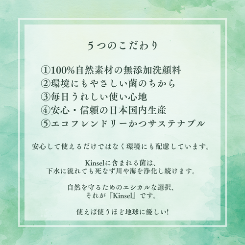 Kinsel　パウダーウォッシュ　２個セット　無添加 2個set Kinsel パウダーウォッシュ | corvobeaute